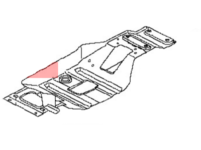 Nissan 96982-7S01A Bracket-Roof Console