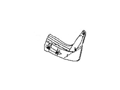 Nissan 62257-CA000 FINISHER-Front FASCIA,LH