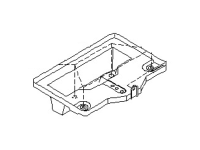 Nissan 64866-AL510 Bracket-Battery