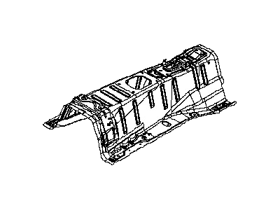 Nissan 370Z Floor Pan - G4310-1EAMA