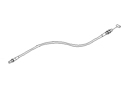 Nissan Hardbody Pickup (D21U) Throttle Cable - 18201-1S705