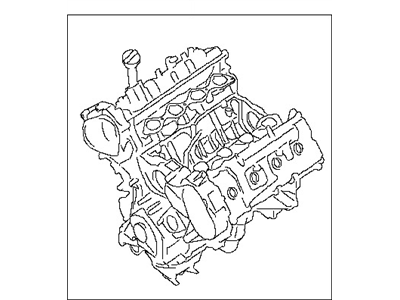 Nissan 10102-ZV00B Engine-Bare