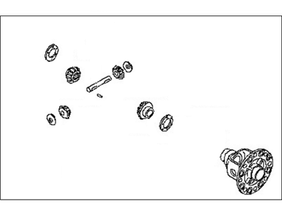 Nissan 38420-CA000 Differential Assy