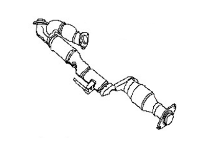 Nissan Pathfinder Exhaust Pipe - 20020-9NB0B