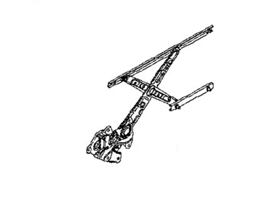 Nissan Murano Window Regulator - 82721-EG000