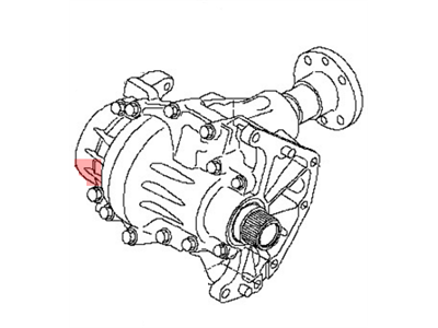 2014 Nissan Juke Transfer Case - 33100-1KD0A