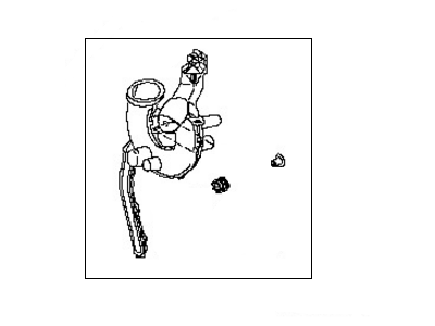 Nissan 16530-36W00 Duct Assembly