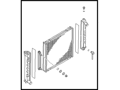 1996 Nissan 300ZX Radiator - 21410-40P00