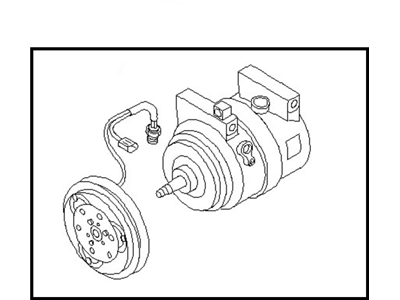 Nissan 92600-ZK31A Compressor - Cooler