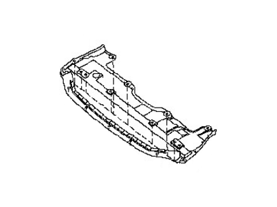 Nissan 75890-3TA0A Cover-Engine Under