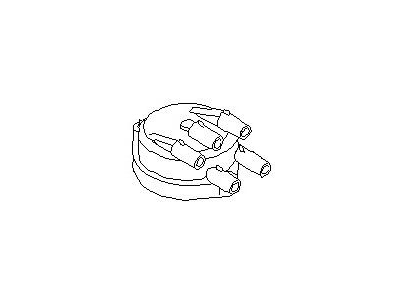 1994 Nissan Altima Distributor Cap - 22162-1E420