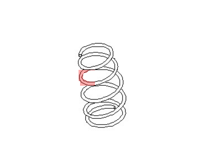 Nissan 54010-4Z610 Spring-Front