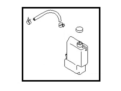 1994 Nissan Sentra Coolant Reservoir - 21710-5B100