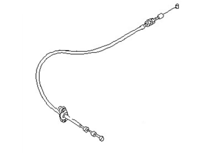 1987 Nissan Hardbody Pickup (D21) Accelerator Cable - 18201-42G00