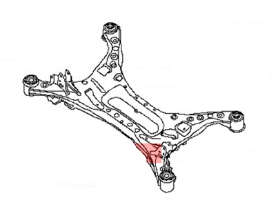 Nissan 55400-3TA1C Member Complete - Rear Suspension