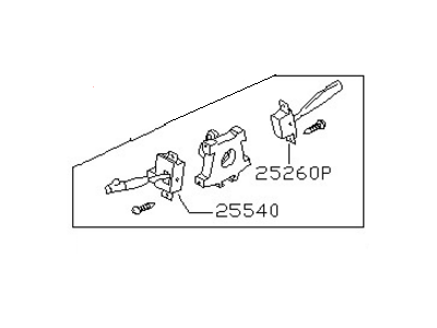 Nissan 25560-85E00 Switch Assembly Combination