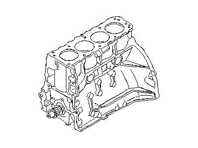 Nissan 10103-EA0K1 Engine Assy-Short