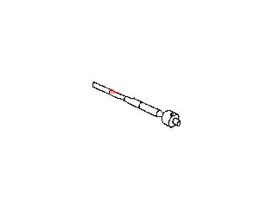 Nissan 48521-1HK0A Socket Kit-Tie Rod,Inner