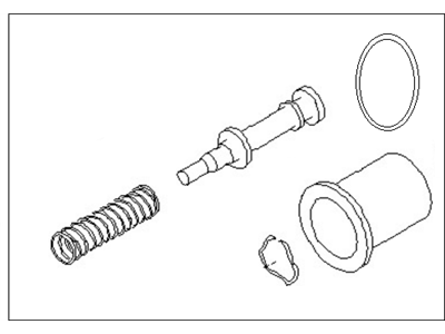 2004 Nissan Pathfinder Clutch Master Cylinder - 30611-5N325