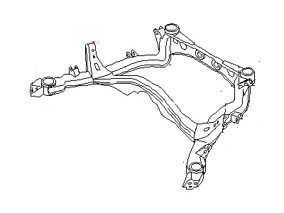 1992 Nissan 300ZX Rear Crossmember - 55400-44P13