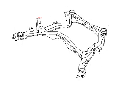 Nissan 55400-44P07 Member Rear Suspension