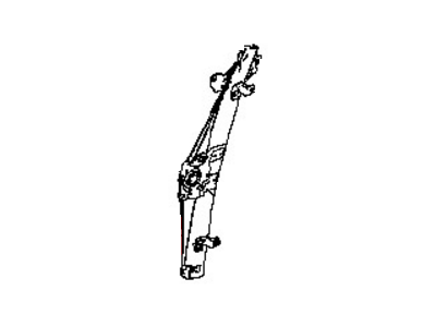 thumbnail image 2 of Power Window Regulator & Motor Assembly – Rear Right For 95-99 Nissan Maxima 2 of 3