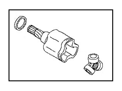 2012 Nissan Leaf CV Joint - 39711-3NA0A