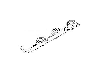 Nissan 17522-10Y00 Pipe Assembly-Fuel