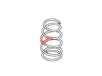 2010 Nissan Versa Coil Springs - 54010-EM00A