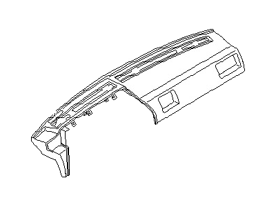 Nissan 68210-13E10 Pad Instrument