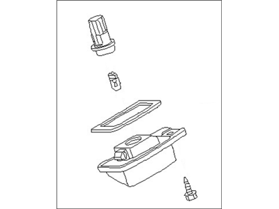 Nissan 26510-8991D Lamp Licence