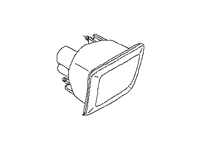 2011 Nissan 370Z Fog Light - 26582-1EA1A