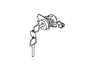 Nissan H0600-9KS0A Cylinder Set - Door Lock, RH