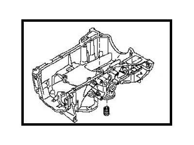 2015 Nissan Juke Oil Pan - 11110-1KC1A