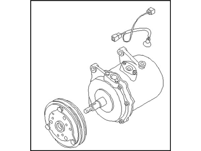 Nissan Hardbody Pickup (D21) A/C Compressor - 92600-57G00