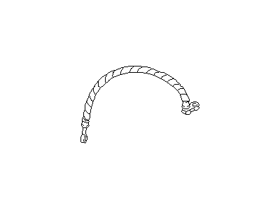 1988 Nissan Maxima Power Steering Hose - 49722-16E00