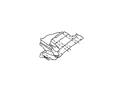 Nissan 68102-9UF1B Panel-Instrument LOWR, Assist