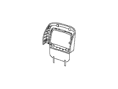 Nissan 87690-9N22C Board Assy-Front Seat Back