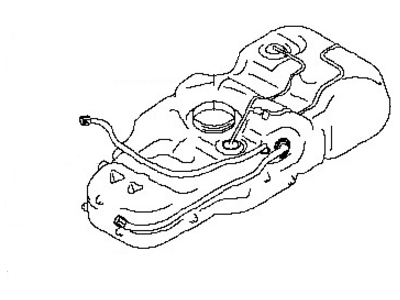 Nissan 17202-3LM0C Fuel Tank Assembly