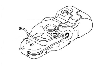 2014 Nissan NV Fuel Tank - 17202-3LM0C