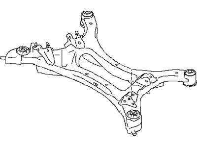 2013 Nissan Quest Rear Crossmember - 55400-1JA0A