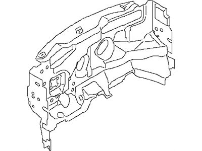 Nissan 67900-1AA0A Insulator-Dash Lower