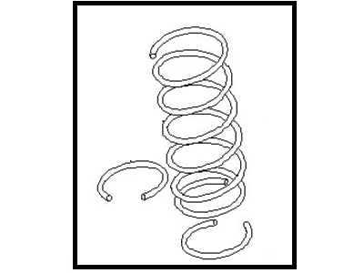 Nissan 54010-31U24 Spring-Front