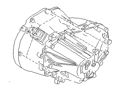 1991 Nissan Stanza Transmission Assembly - 32010-65E02