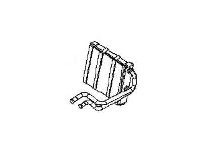 Nissan 27140-5AA0C Core-Heater