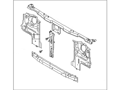 Nissan 62500-9Z430 Support Assy-Radiator Core