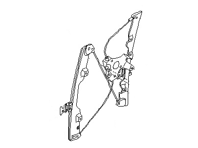 2007 Nissan Murano Window Regulator - 80720-CA00A