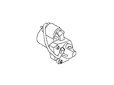 2008 Nissan Quest Starter Motor - 23300-8Y00A