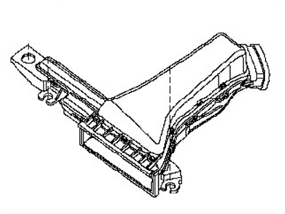 Nissan 16554-3JA0A Duct-Air