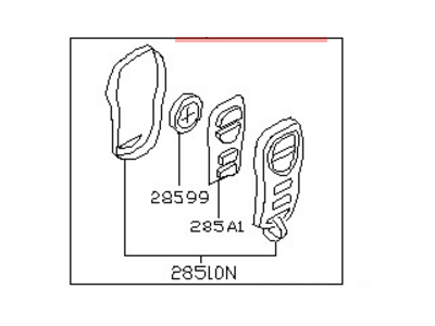 Nissan 350Z Transmitter - 28268-C991C